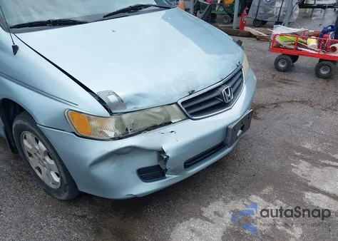 2004 Honda Odyssey Ex из США, поврежденный, VIN 5FNRL18824B100249